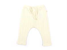 Lil Atelier pants turtledove hole pattern